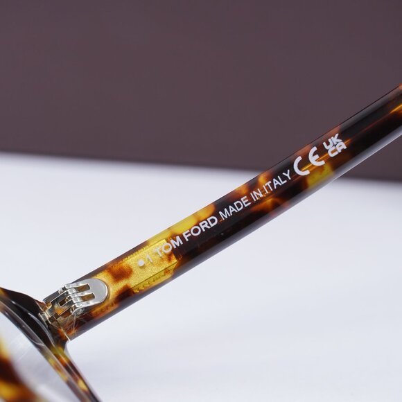 Tom Ford FT5939-B 053 Square Eyeglasses 52mm - Blonde Havana - Picture 10 of 10